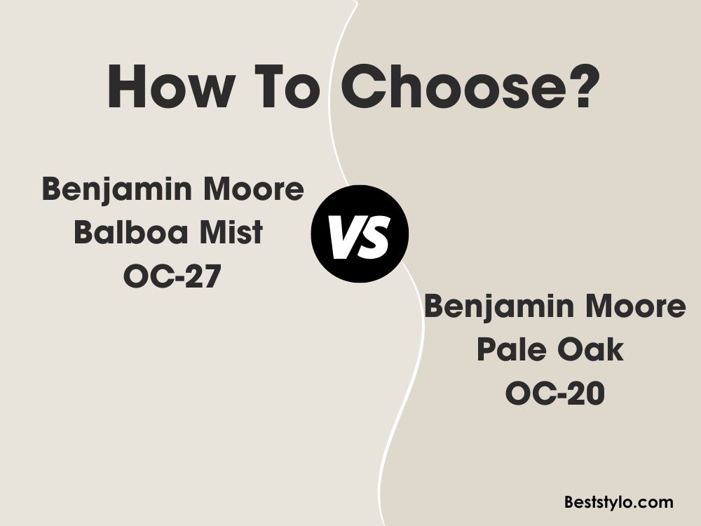 Balboa Mist vs Pale Oak