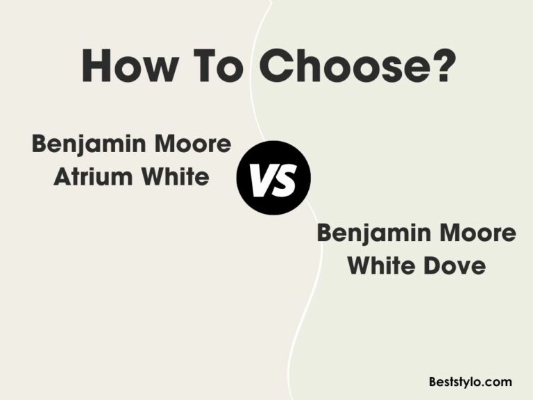 Benjamin Moore Atrium White Vs White Dove What’s the Difference