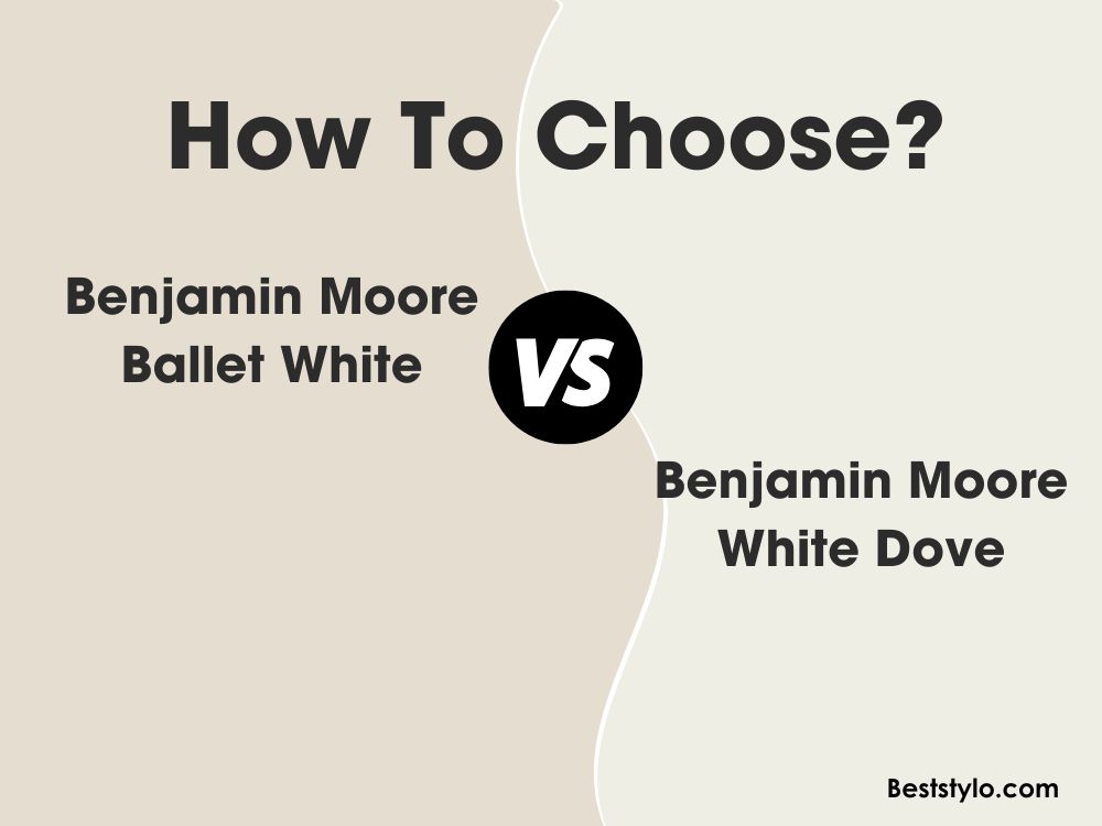 Benjamin Moore Ballet White Vs White Dove What’s the Difference