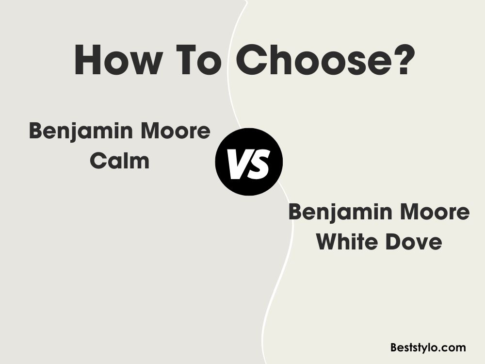 Benjamin Moore Calm Vs White Dove What’s the Difference