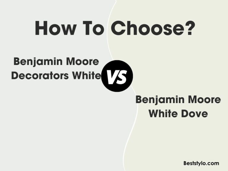 Benjamin Moore Decorators White Vs White Dove What’s the Difference