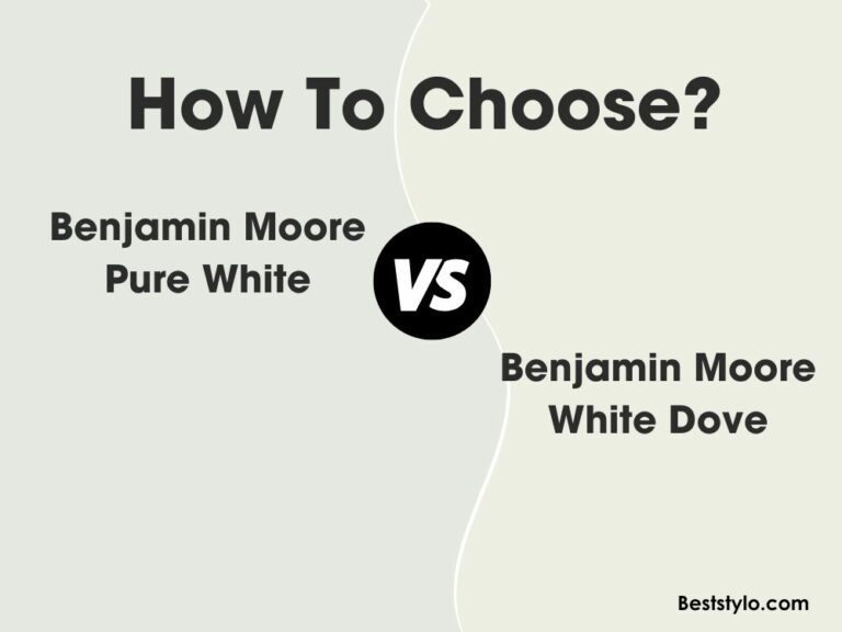 Benjamin Moore Pure White Vs White Dove What’s the Difference