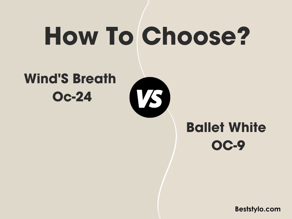 Benjamin Moore Wind's Breath Vs Ballet White
