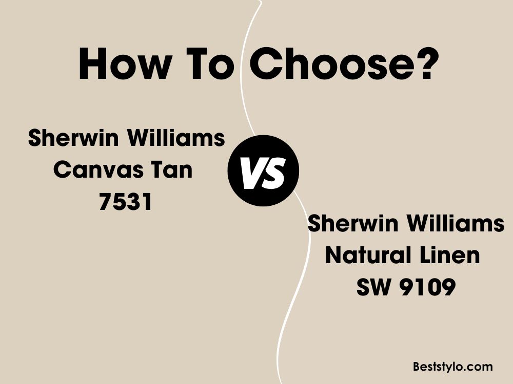 Canvas Tan vs Natural Linen