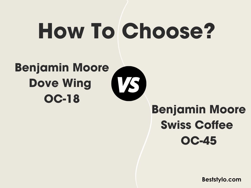 Dove Wing vs Swiss Coffee