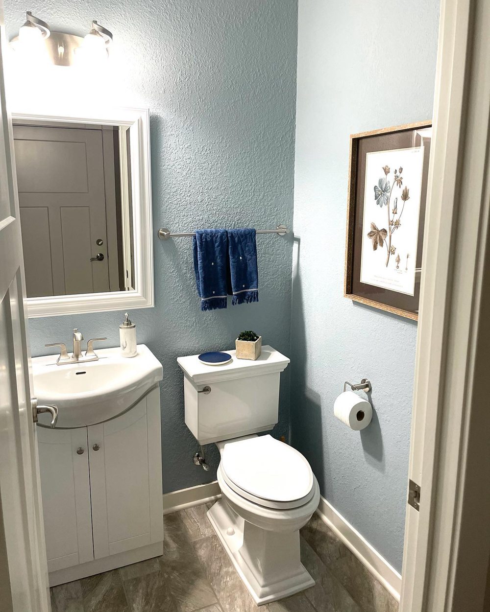 Light Blue Bathroom