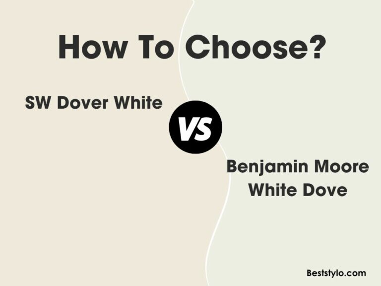 SW Dover White Vs BM White Dove