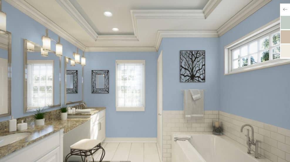 Sherwin Williams Windy Blue