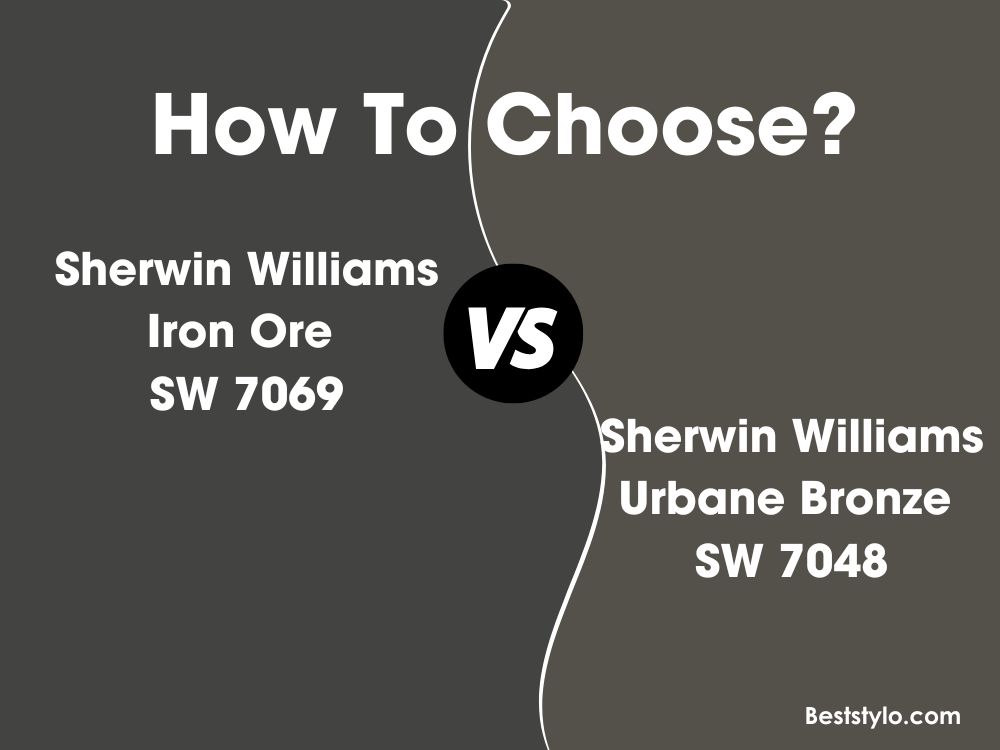 Urbane Bronze vs Iron Ore