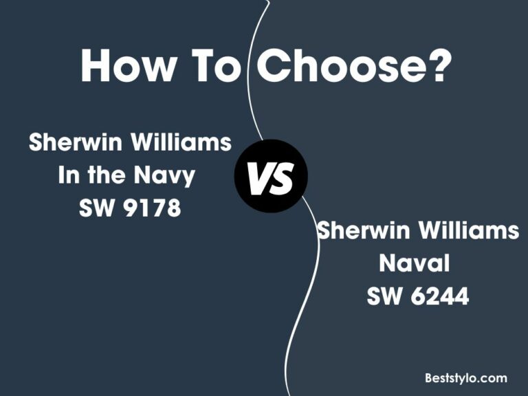 sherwin williams in the navy vs naval