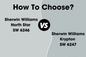 Sherwin Williams North Star vs Krypton: What’s the Difference?