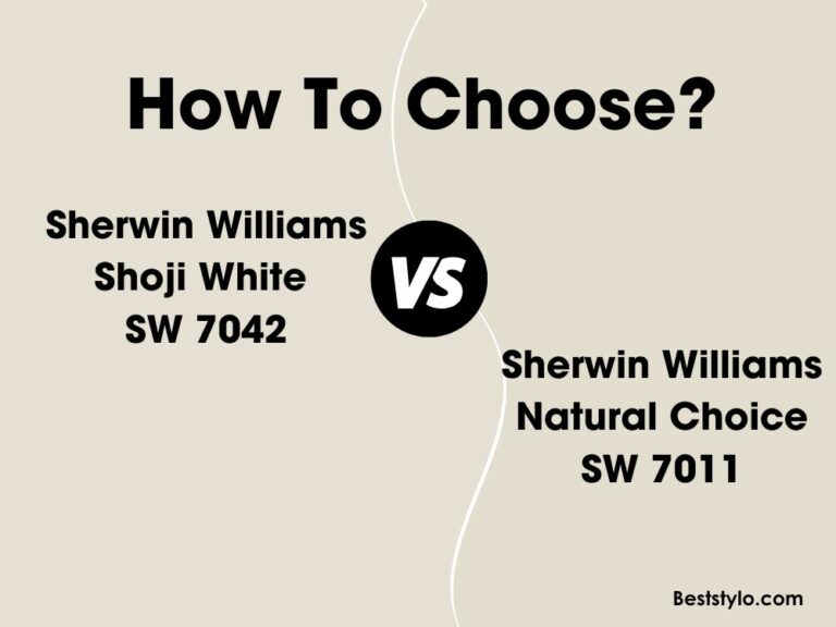 shoji white vs natural choice