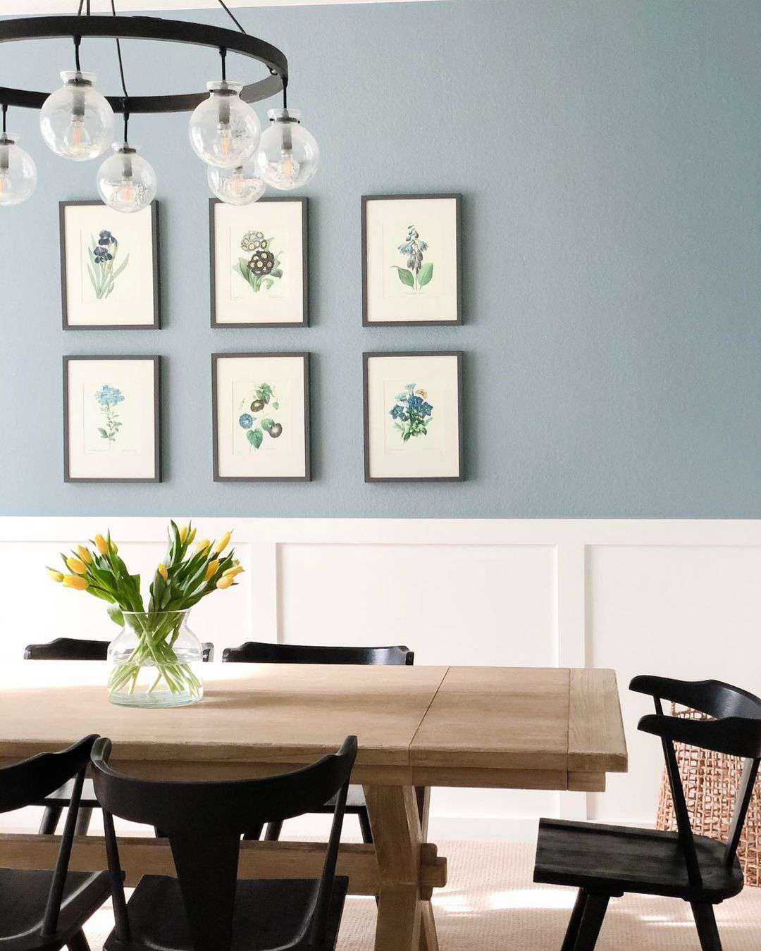 Baby Blue Dining Rooms