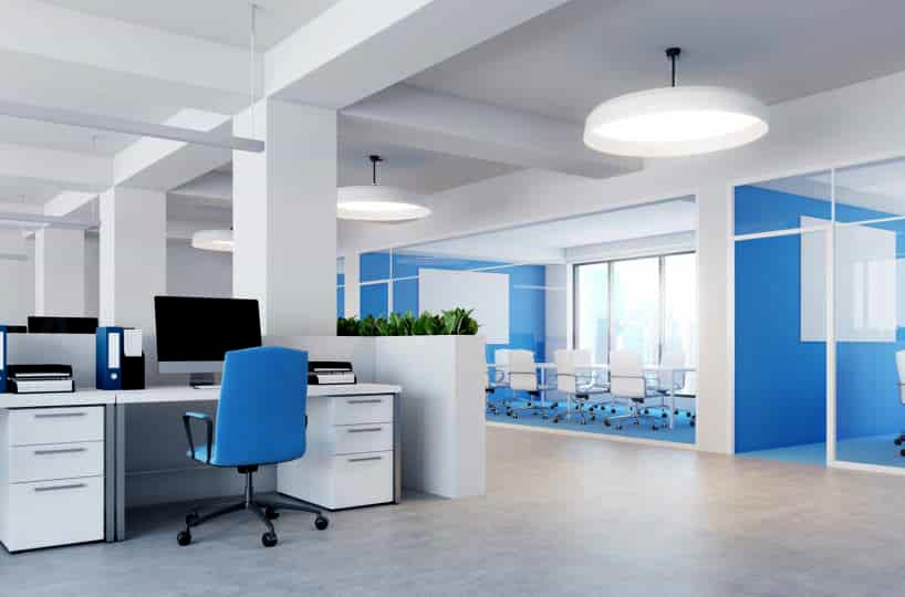 Blue Focused Offices